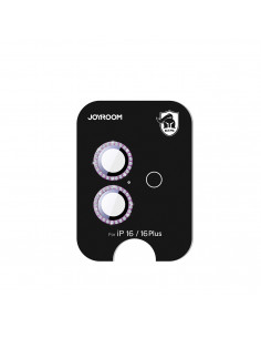 
iPhone 16/ 16 Plus objektyvo apsauginis stiklas – rožinis
