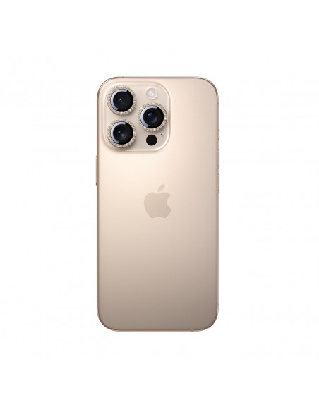 
iPhone 16 Pro/ 16 Pro Max objektyvo apsauginis stiklas – rudas
