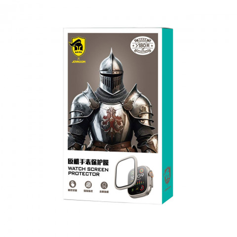 
Stiklinė apsauga Apple Watch Ultra 1/ 2/ 3 49mm laikrodžiui su titano rėmeliu
