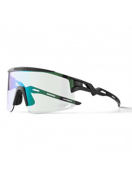 
Fotochrominiai dviračių akiniai su UV filtru ir dioptrijomis – juodi
