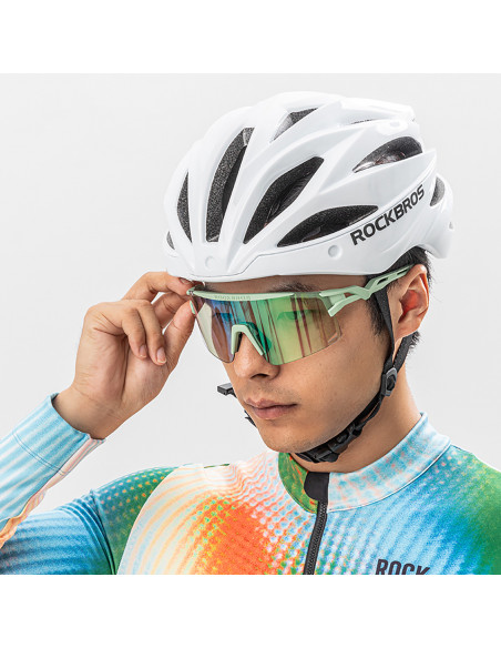 
Fotochrominiai dviračių akiniai su UV filtru ir dioptrijomis – juodi
