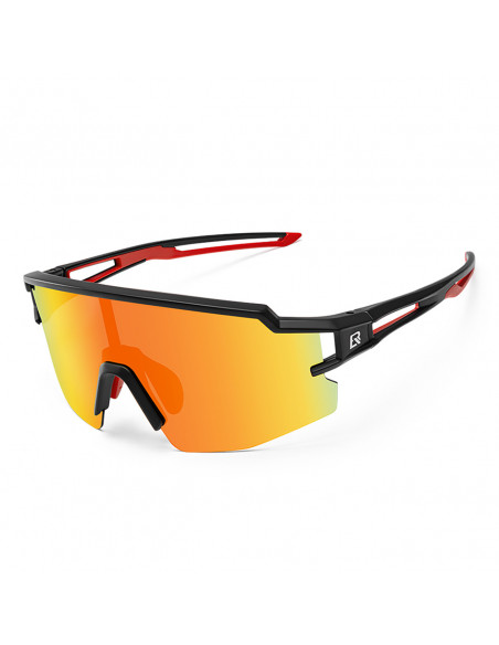 
Poliarizuoti vaikiški dviračių akiniai su UV filtru – juodi
