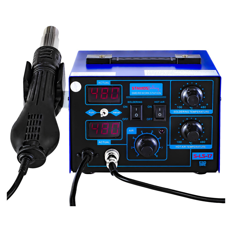 Hot Air Stamos Soldering S-LS-17 lituoklio stotis