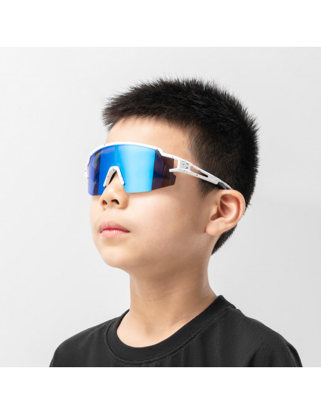 
Poliarizuoti vaikiški dviračių akiniai su UV filtru – juodi
