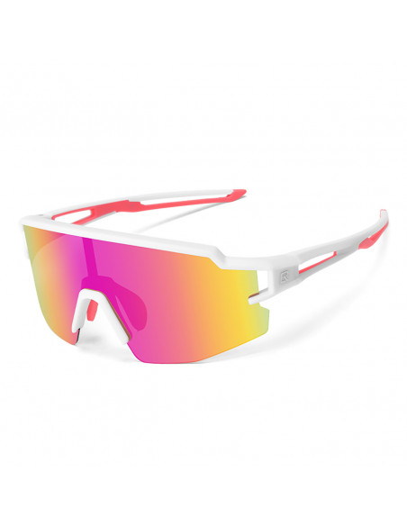 
Poliarizuoti vaikiški dviračių akiniai su UV filtru – balti
