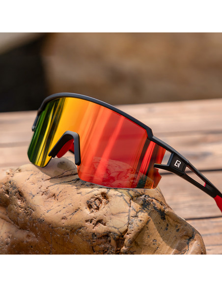 
Poliarizuoti vaikiški dviračių akiniai su UV filtru – balti
