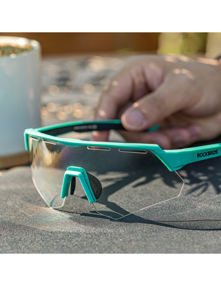 
Poliarizuoti dviračių akiniai su UV filtru ir dioptrijomis – pilki
