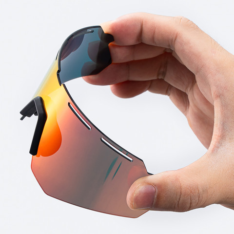 
Poliarizuoti dviračių akiniai su UV filtru ir dioptrijomis – pilki
