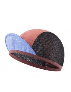 
Dviratininko kepuraitė su skydeliu, skirta dėvėti po šalmu - raudona
