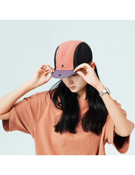 
Dviratininko kepuraitė su skydeliu, skirta dėvėti po šalmu - raudona
