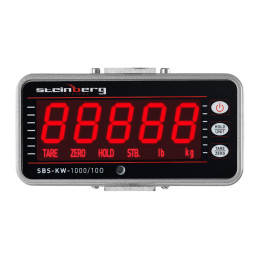 Pakabinamos kablio svarstyklės su nuotolinio valdymo pulteliu iki 1000kg / 0,5kg LED
