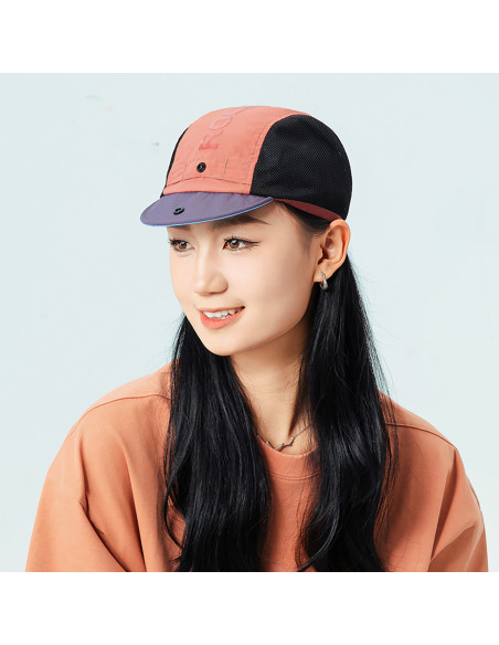 
Dviratininko kepuraitė su skydeliu, skirta dėvėti po šalmu - raudona
