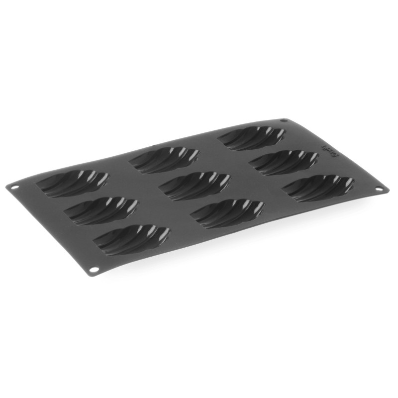 Nelipnios silikoninės formos kepimui iki 260C MADELEINES 176x300mm GN1/3 - Hendi 676707