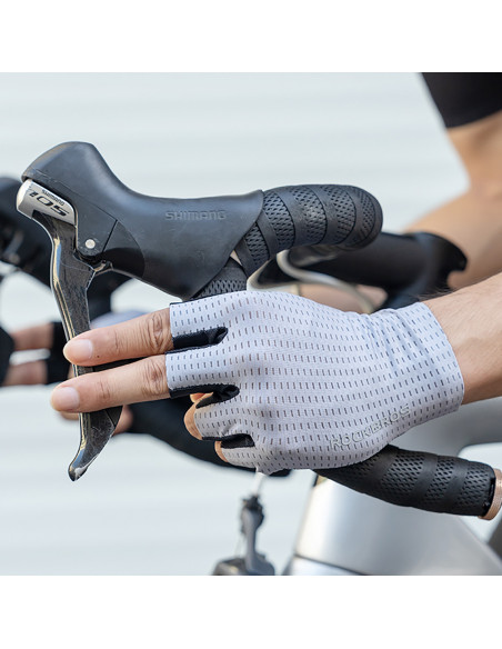 
Kvėpuojančios bepirštės dviračių pirštinės, XL dydis – pilkos
