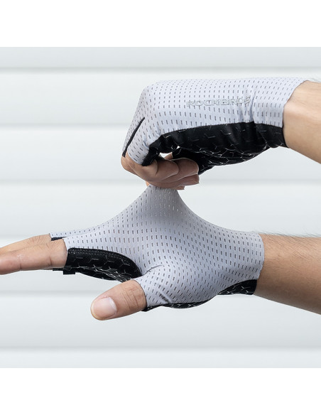 
Kvėpuojančios bepirštės dviračių pirštinės, XXL dydis – pilkos
