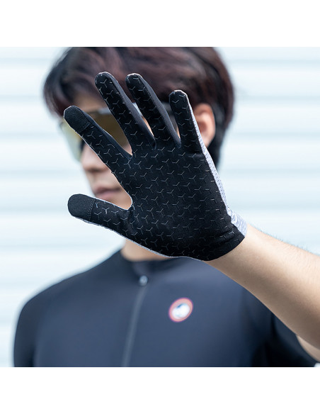 
Kvėpuojančios ilgo ilgio dviračių pirštinės, S dydis - žalios
