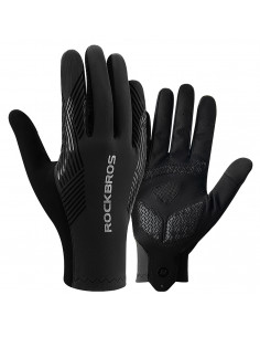 
Viso paviršiaus paminkštinimo dviratininko pirštinės, S dydis – juodos
