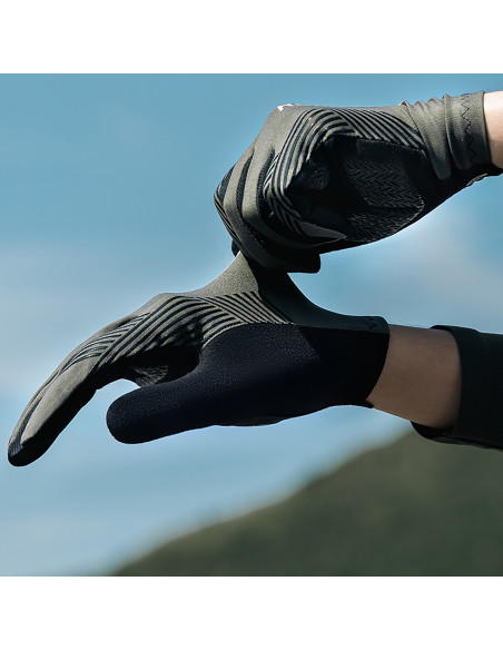 
Viso paviršiaus paminkštinimo dviratininko pirštinės, L dydžio – juodos
