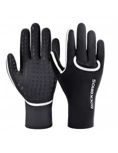 
Visiškai vandeniui atsparios dviratininko pirštinės S/ M dydžio - juodos
