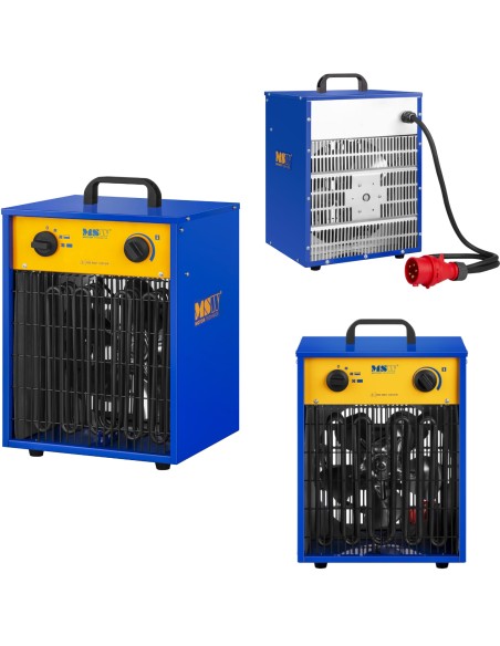 Statybinis pūstuvas gipso sienoms džiovinti, stačiakampis 400V 9000W Statybinis pūstuvas gipso sienoms džiovinti, stačiakampis 400V 9000W