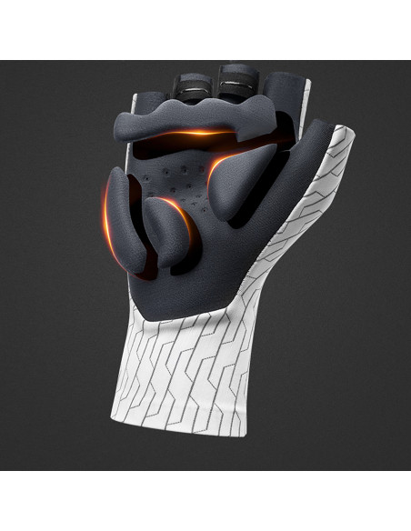 
Plento dviračių pirštinės S dydis - juodos ir baltos
