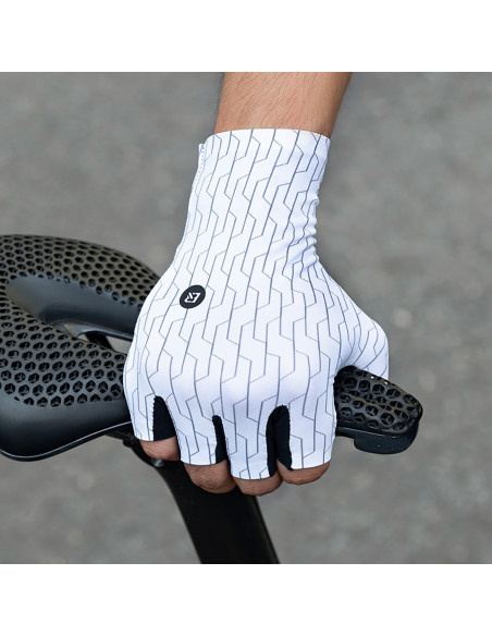 
Plento dviračių pirštinės S dydis - juodos ir baltos
