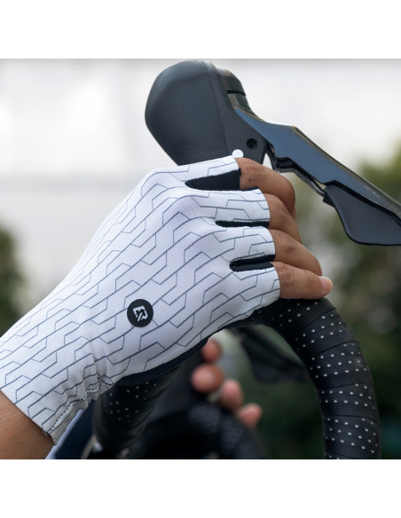 
Plento dviračių pirštinės S dydis - juodos ir baltos
