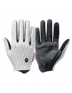 
Pilno piršto sportinės dviračių pirštinės pavasariui ir vasarai, M dydis - juodos ir baltos
