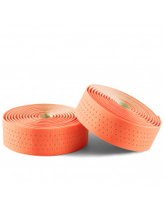 
Perforuota silikoninė dviračio vairo juosta - oranžinė
