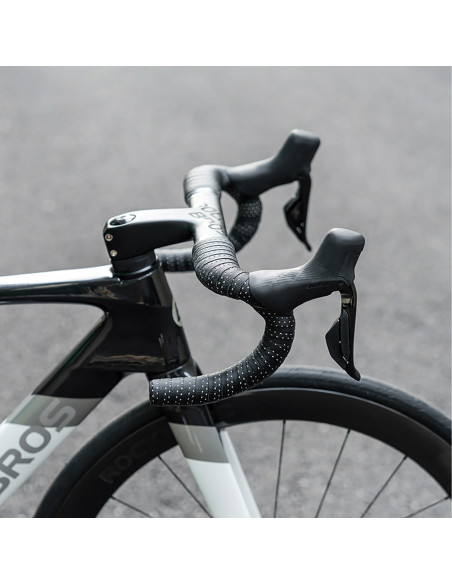 
Perforuota silikoninė dviračio vairo juosta – žalia
