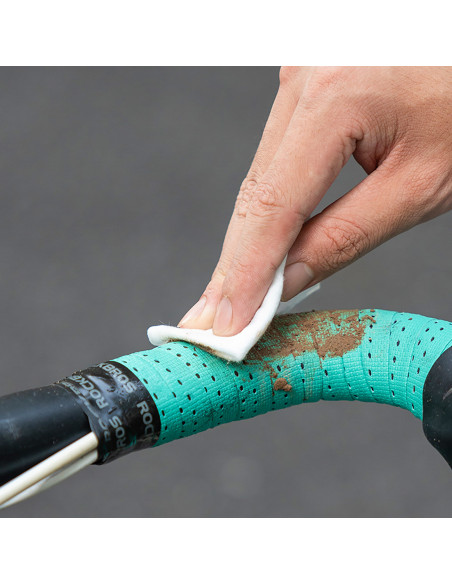 
Veliūrinė PU dviračio vairo juosta – pilka
