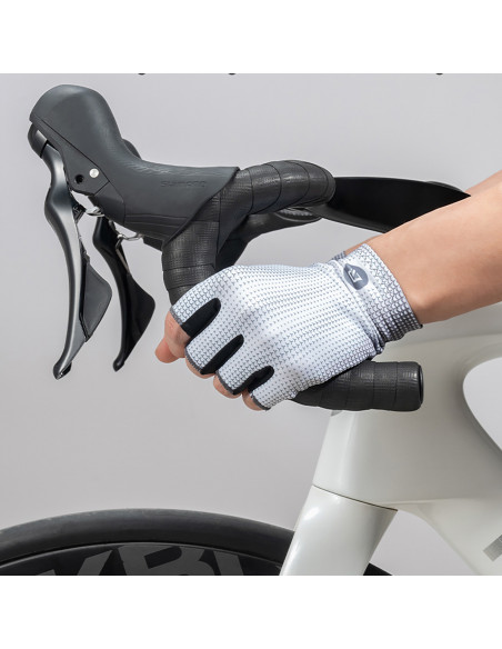 
Veliūrinė PU dviračio vairo juosta – pilka
