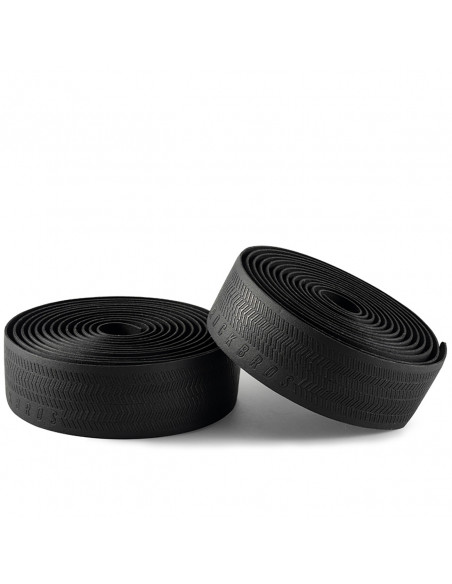 
„Power Pattern“ EVA putplasčio dviračio vairo juosta – juoda
