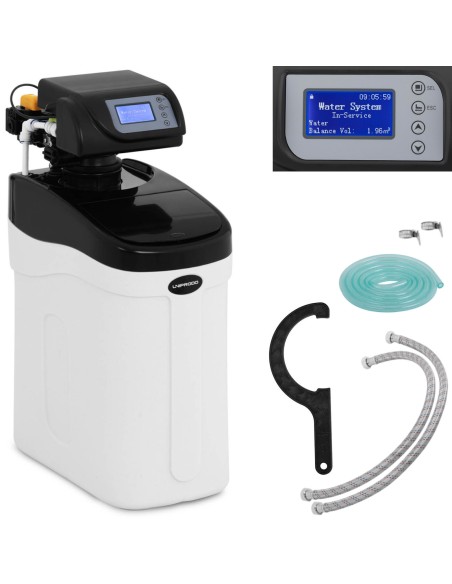 Vandens minkštiklio nukalkinimo priemonė su automatiniu vožtuvu 6,5 l 3,3 W LCD Vandens minkštiklio nukalkinimo priemonė su automatiniu vožtuvu 6,5 l 3,3 W LCD