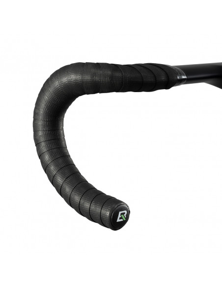 
Karštai presuota EVA putų dviračio vairo juosta - juoda
