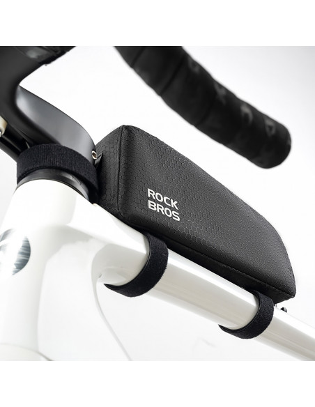 
Ant rėmo tvirtinamas dviračio krepšys, 0,9 l – juodas
