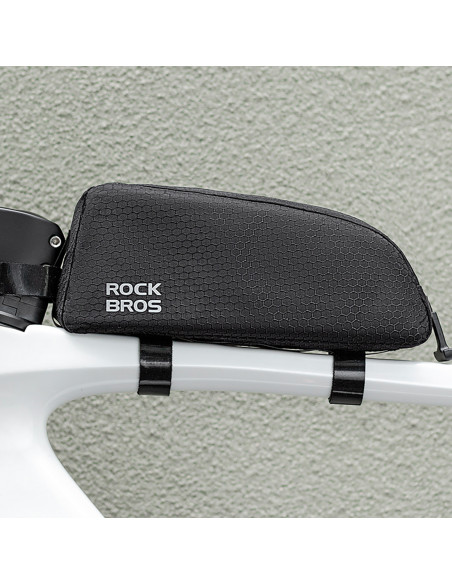 
Ant rėmo tvirtinamas dviračio krepšys, 0,9 l – juodas
