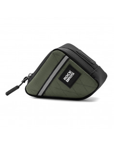 
Trikampis dviračio rėmo krepšys 0,25 l - žalias
