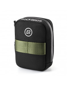 
Mini dviračio balnelio krepšys su CO2 baliono laikikliu – juodas ir žalias
