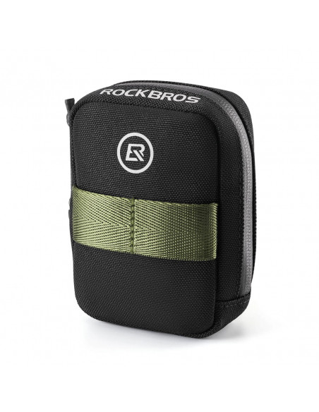 
Mini dviračio balnelio krepšys su CO2 baliono laikikliu – juodas ir žalias
