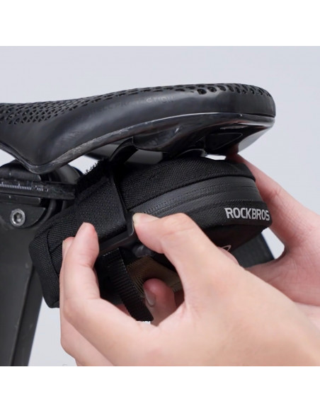 
Mini dviračio balnelio krepšys su CO2 baliono laikikliu – juodas ir žalias
