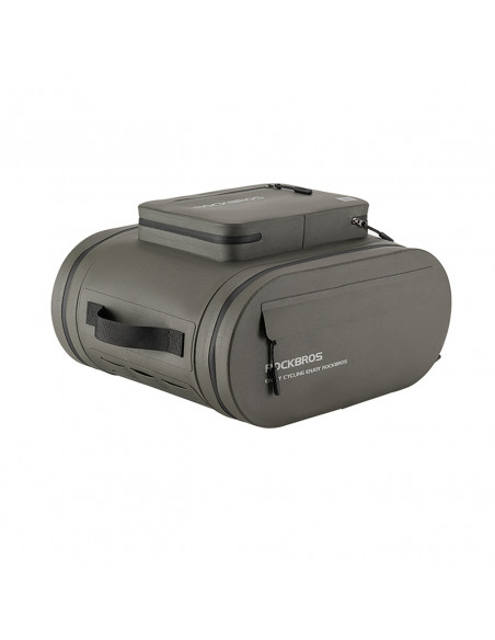 
Vandeniui atsparus dviračio krepšys, bagažinės dėklas, 14 l - pilkas

