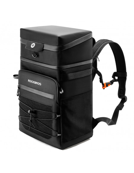 
Vandeniui atspari dviračių kuprinė su vėsinimo skyriumi 14 l - juoda
