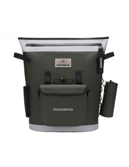 
Ergonomiška, termiškai izoliuota žygio kuprinė 18 l – žalia
