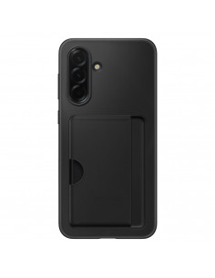 
„Samsung Galaxy A36 5G“ dėklas su kortelių lizdu ir kišene – juodas
