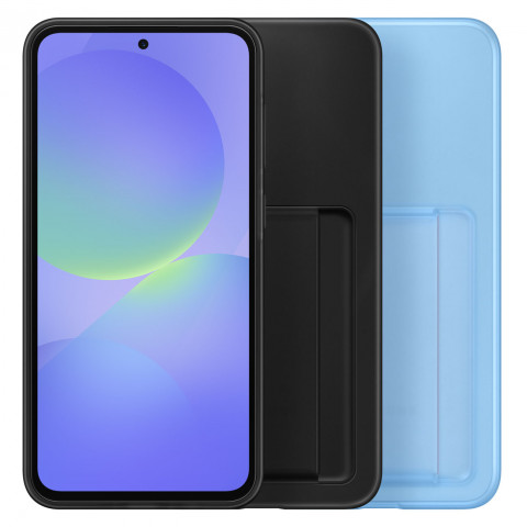 
„Samsung Galaxy A36 5G“ dėklas su kortelių lizdu ir kišene – juodas
