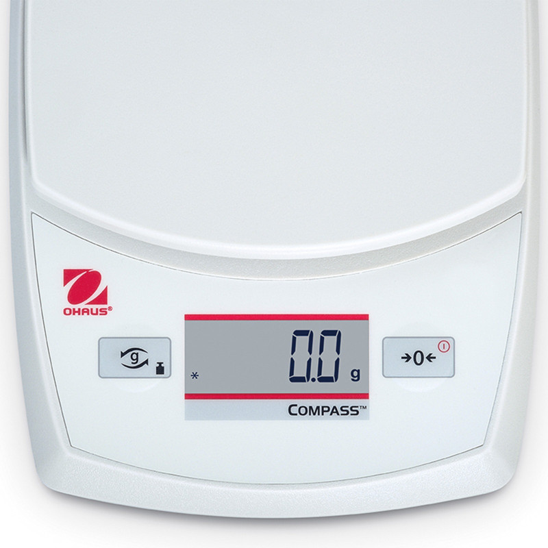 Laboratorinės tikslios techninės rankinės svarstyklės COMPASS CR 620g / 0.1g - OHAUS CR621