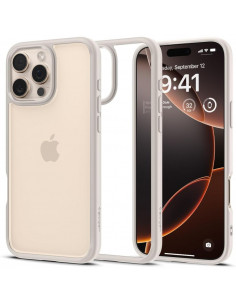 
„iPhone 16 Pro Max Ultra Hybrid“ dėklas – titano spalvos
