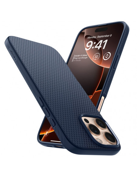 
„iPhone 16 Pro Max“ skysto oro dėklas – mėlynas
