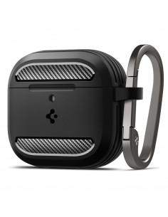 
„AirPods 4“ tvirtas šarvuotas dėklas – juodas
